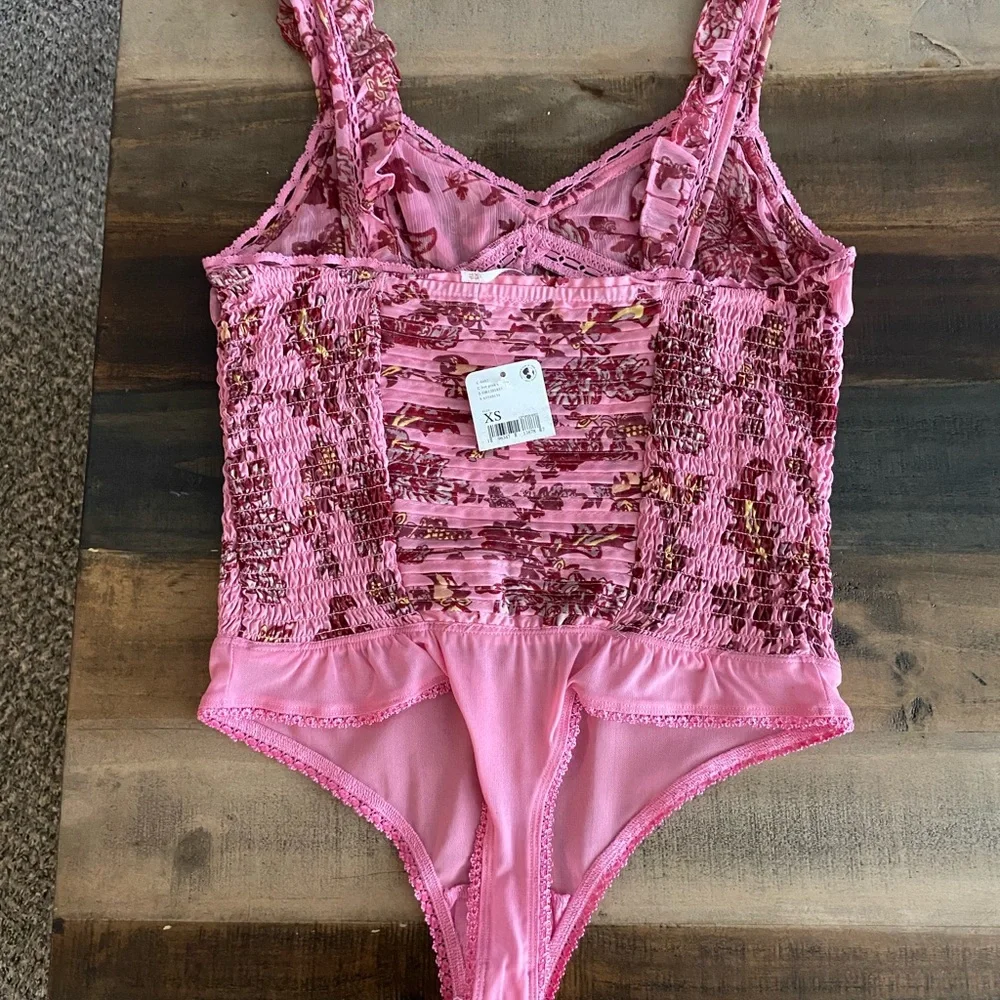 NWT Free People Weekend Plans Bodysuit - Picture 3 of 12